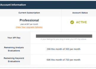 The Scribe dashboard shows you how many evaluations you have left