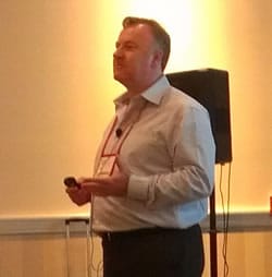 Richard Edwards - OVUM - ready to present at Global Directions by Kodak Alaris Information Management