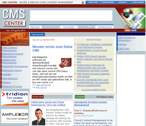 CMSCenter in 2006 via WayBackMachine