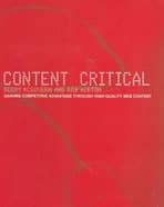 Content Critical by Gerry McGovern and Rob Norton - 2002