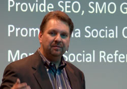 Lee Odden at one of i-SCOOP events