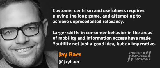 Jay Baer on customer-centrism and Youtility - read the whole interview