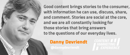 Danny Devriendt on storytelling