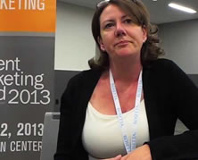 Kelly Hungerford at Content Marketing World 2013