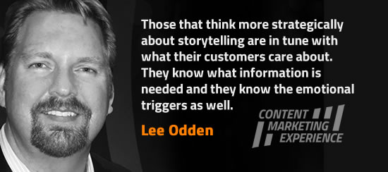 Lee Odden on storytelling - more in the interview