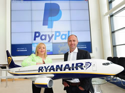 Ryanair and Paypal strike a - mobile and digital - payment deal - source press release