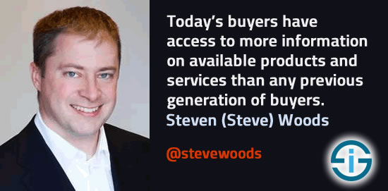 Steven Woods on buyers and information sources