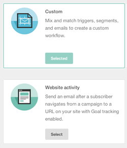 Workflows in MailChimp - the move towards marketing automation