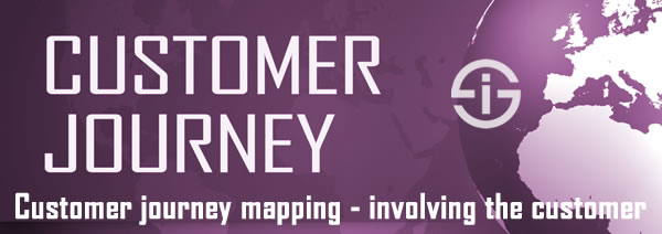 Customer journey mapping involving the customer