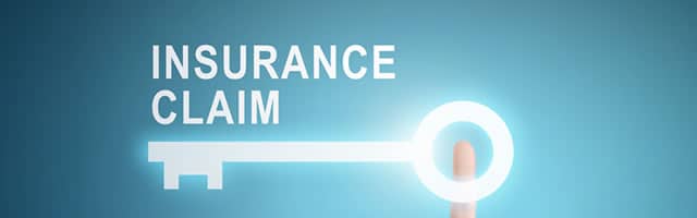 Insurance claims processing concept