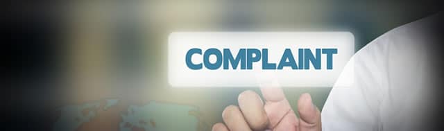 Complaint handling