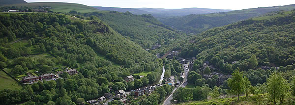View upon Calder river and Calder Valley – source Wikipedia