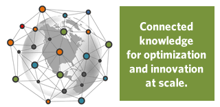 Connected knowledge for optimization and innovation at scale