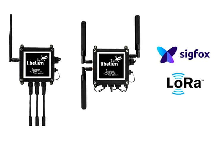 Libelium Waspmote- now also with Sigfox and LoRaWAN for North America