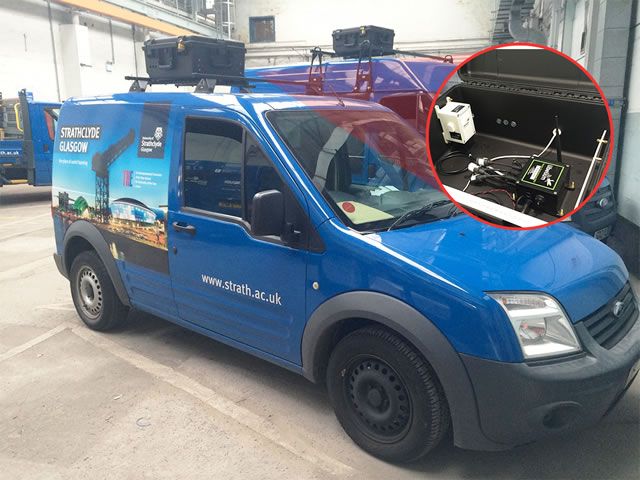 Mobile air quality system integrated in vans – source Libelium