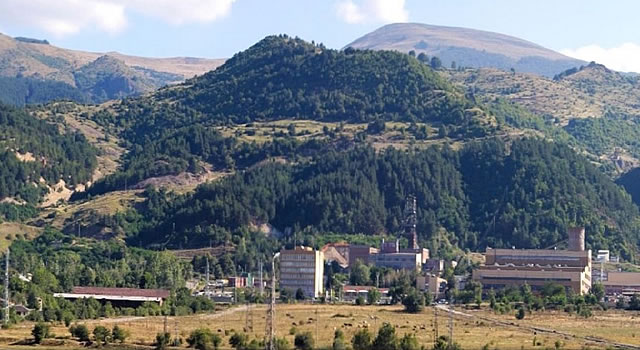 The Chelopech mine is one of the largest gold mines in Bulgaria and in the world according to Wikipedia - picture courtesy Mining Journal