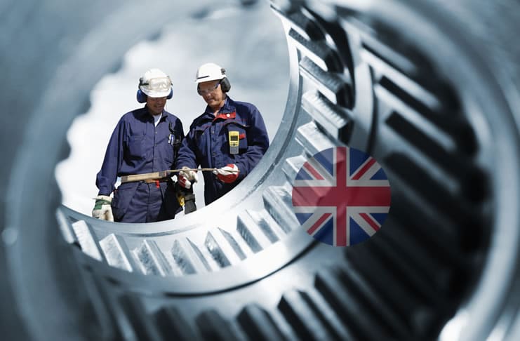 Industry 4.0 UK concept