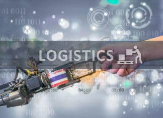 Robots and cobots in logistics