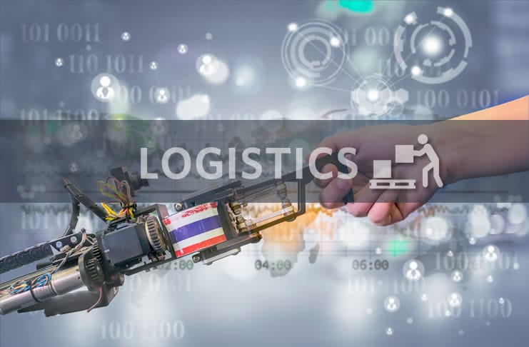 Robots and cobots in logistics