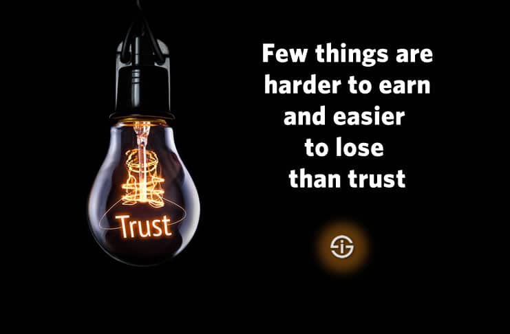 Trust concept