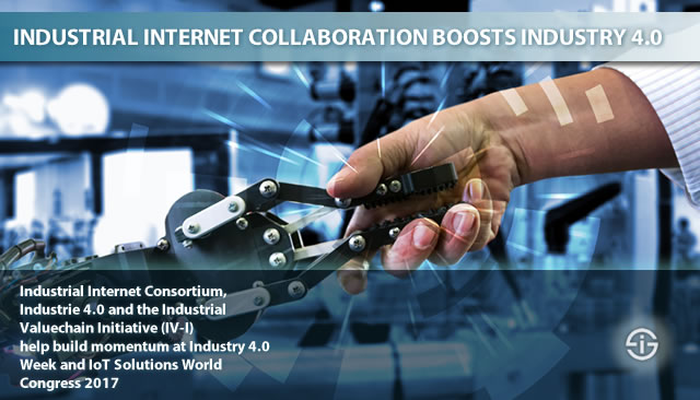 Industrial Internet associations boost Industry 4.0 - also at IoT Solutions World congress 2017 and Industry 4.0 Week 2017 in Barcelona