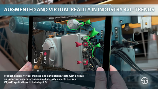 madras I hele verden tortur Augmented reality and virtual reality trends and use cases in Industry 4.0