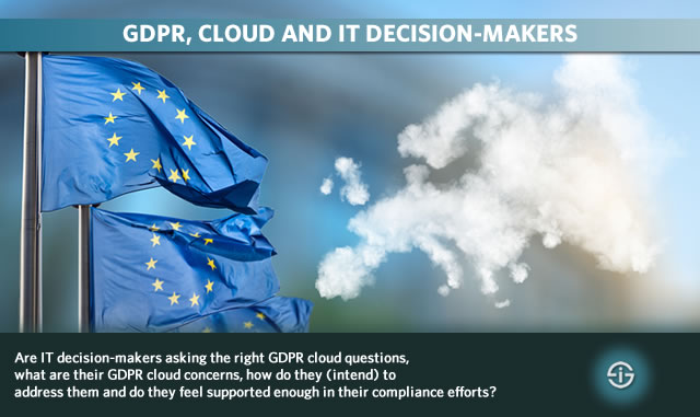 GDPR cloud and IT decision-makers