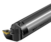 Embedded connectivity within adaptors enable real-time data collection from the machining process for analysis by the operator at Sandvik Coromant - source