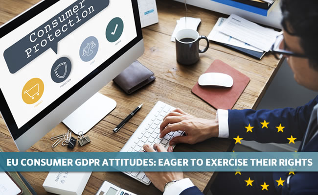 EU consumer GDPR attitudes - eager to exercise their rights