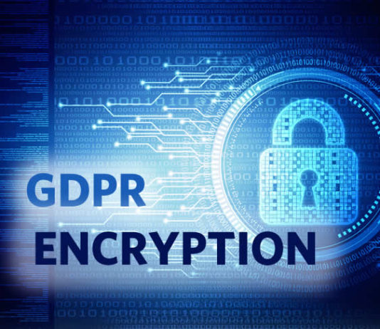 GDPR encryption concept