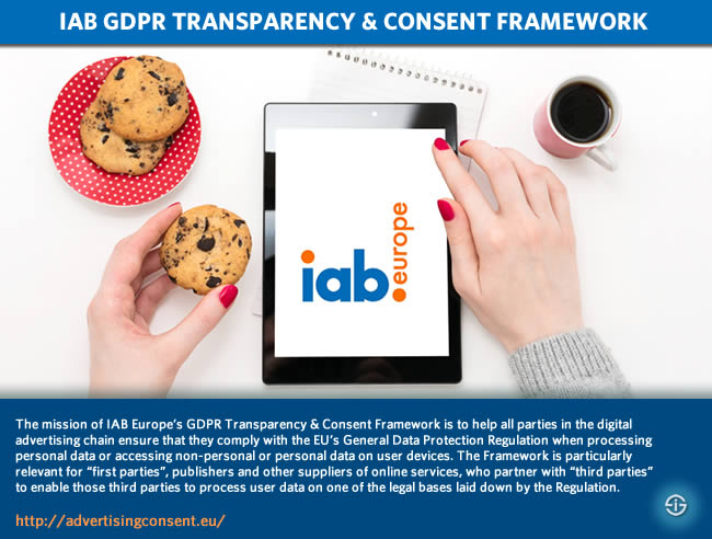 IAB GDPR transparency and consent framework ePrivacy