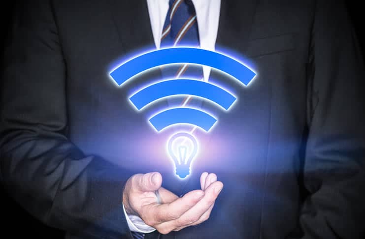 Li-Fi market concept