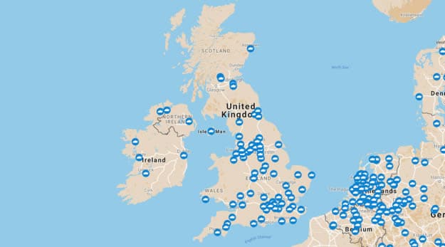 The Things Network LoRaWAN communities across the UK - source and courtesy