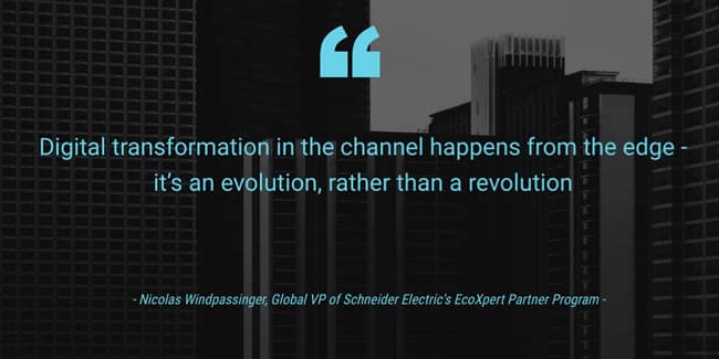 Digital transformation and the convergence of IT and OT - transformation happens from the edge and is an evolution rather than a revolution says Nicolas Windpassinger of EcoXpert