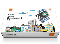 Example of an NB-IoT Rapid Development Kit for Orange - powered by AllThingsTalk