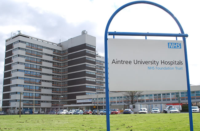 Aintree University Hospitals - source and courtesy