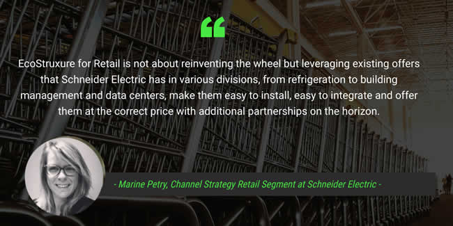 EcoStruxure for Retail quote Marine Petry Schneider Electric interview