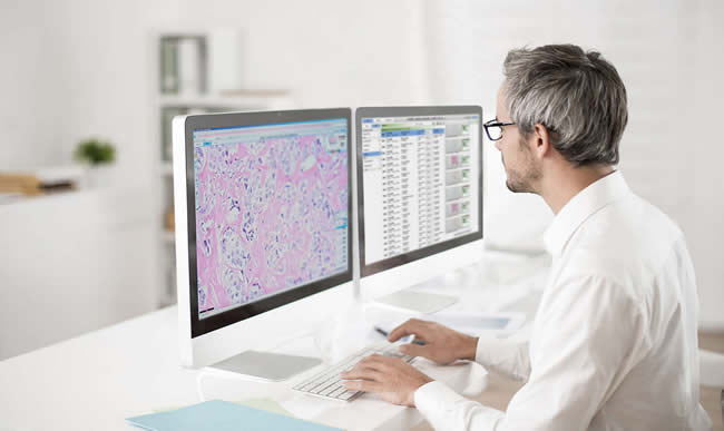 Philips has deployed its digital pathology solution in several hospitals across Belgium with positive results says Frank Dendas - picture: the Philips IntelliSite Pathology Solution, courtesy Philips