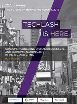 The Future of Marketing Report 2019 - techlash is here - download the report here
