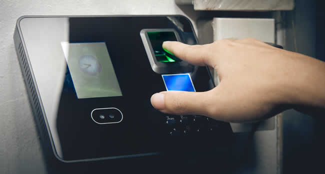 Fingerprint scanning biometrics