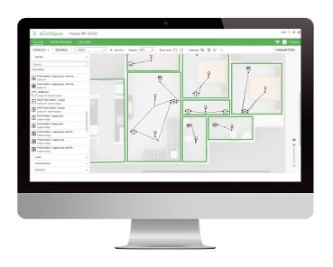 The eConfigure KNX graphical software makes it easier for Schneider Electric partners to set up KNX systems