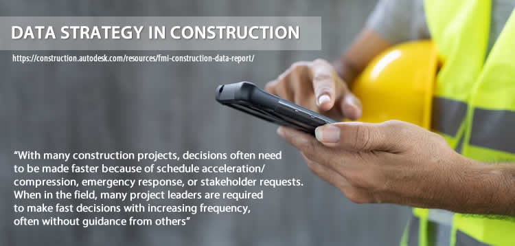 Data strategy in construction in the field
