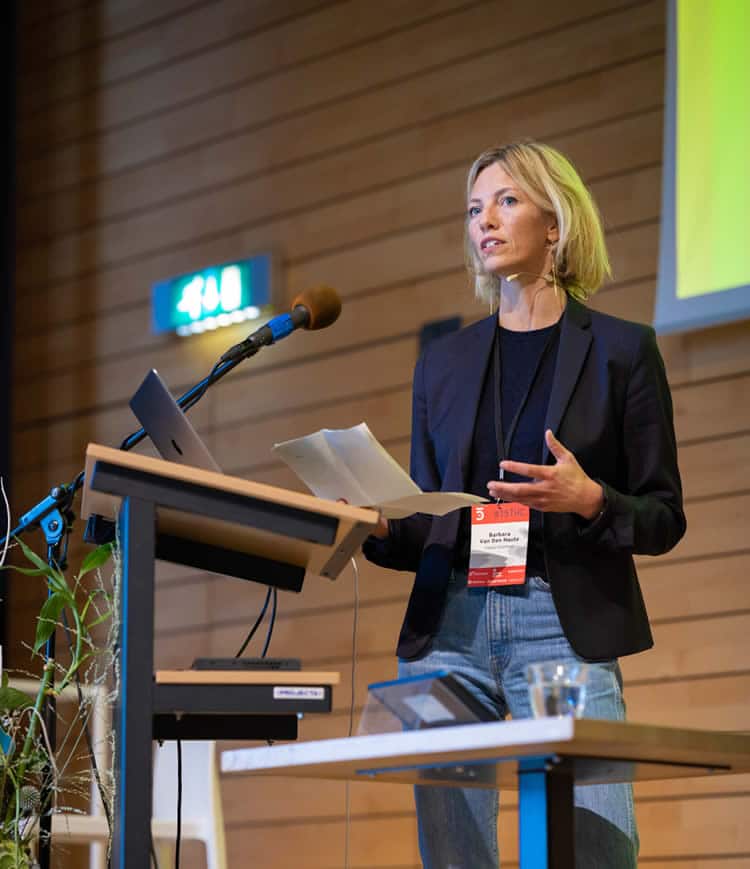 Barbara Van Den Haute at The Fifth Conference on Wired for Growth 2021 - picture courtesy The Fifth Conference