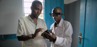 Smart glasses project in Africa - picture Memisa