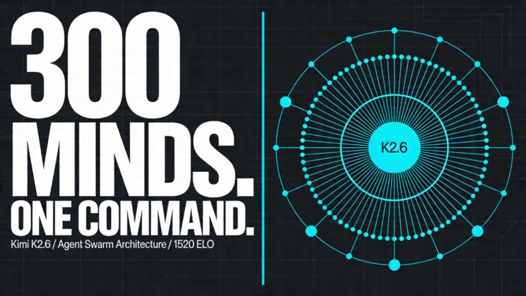 Kimi K2.6 builds on Kimi K2.5 with stronger coding, better tool use, lower hallucination rates, native multimodal input, and a larger Agent Swarm system that can coordinate up to 300 sub agents.