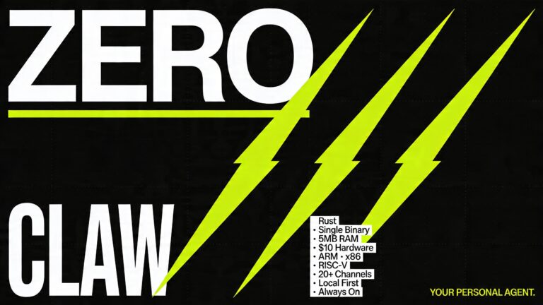 ZeroClaw is a Rust based personal AI assistant that runs on your own devices, works across messaging channels, supports hardware integrations, and focuses on low resource deployment, security controls, and provider flexibility.