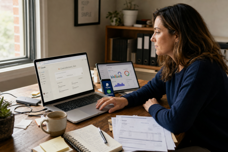 Claude for small business connects AI to QuickBooks, PayPal, HubSpot, Canva and more. Learn what it does, where it helps and what to watch.