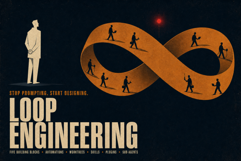 Loop engineering verandert hoe je met AI coding agents werkt. Ontdek de vijf bouwstenen, valkuilen en hoe je zelf de regie houdt.