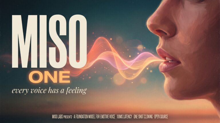 Discover how Miso Labs builds the most emotive foundation models for voice, with 110ms latency, one-shot voice cloning, and open-source deployment.