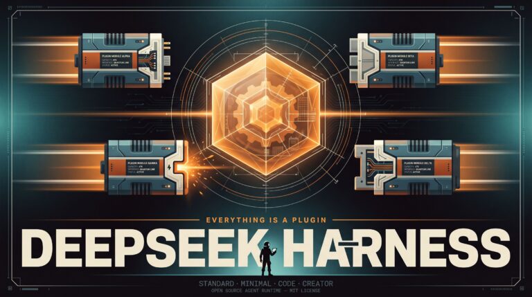 DeepSeek Harness is an open source agent runtime where models, tools, sandboxes and the agent loop itself are replaceable plugins. Here is how it works.